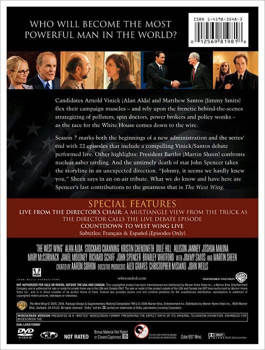 The West Wing: The Complete Seventh Season [6 Discs]
