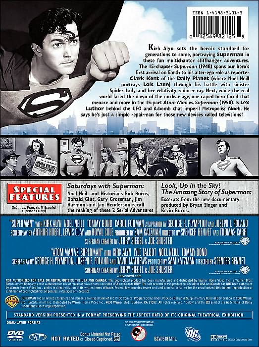 Superman: The Theatrical Serials Collection