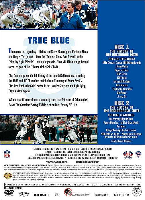 Colts: The Complete History [2 Discs]