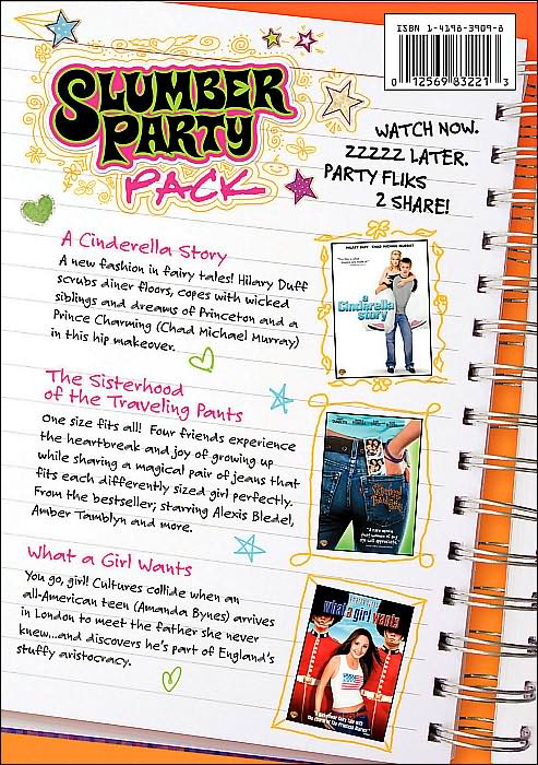 Slumber Party Pack [3 Discs]