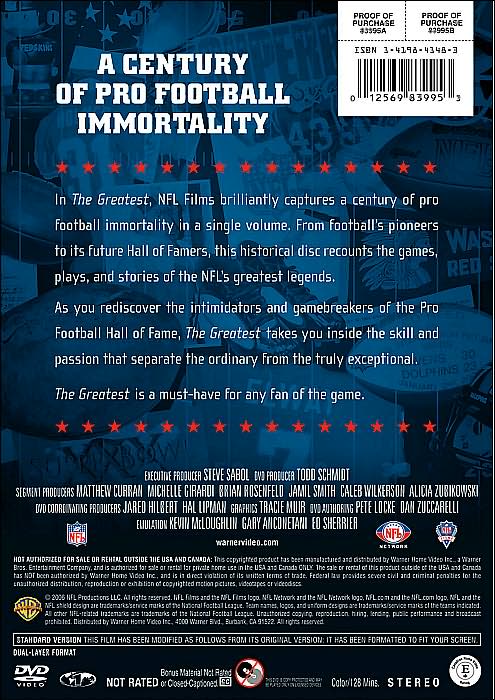NFL: The Greatest Players & Coaches