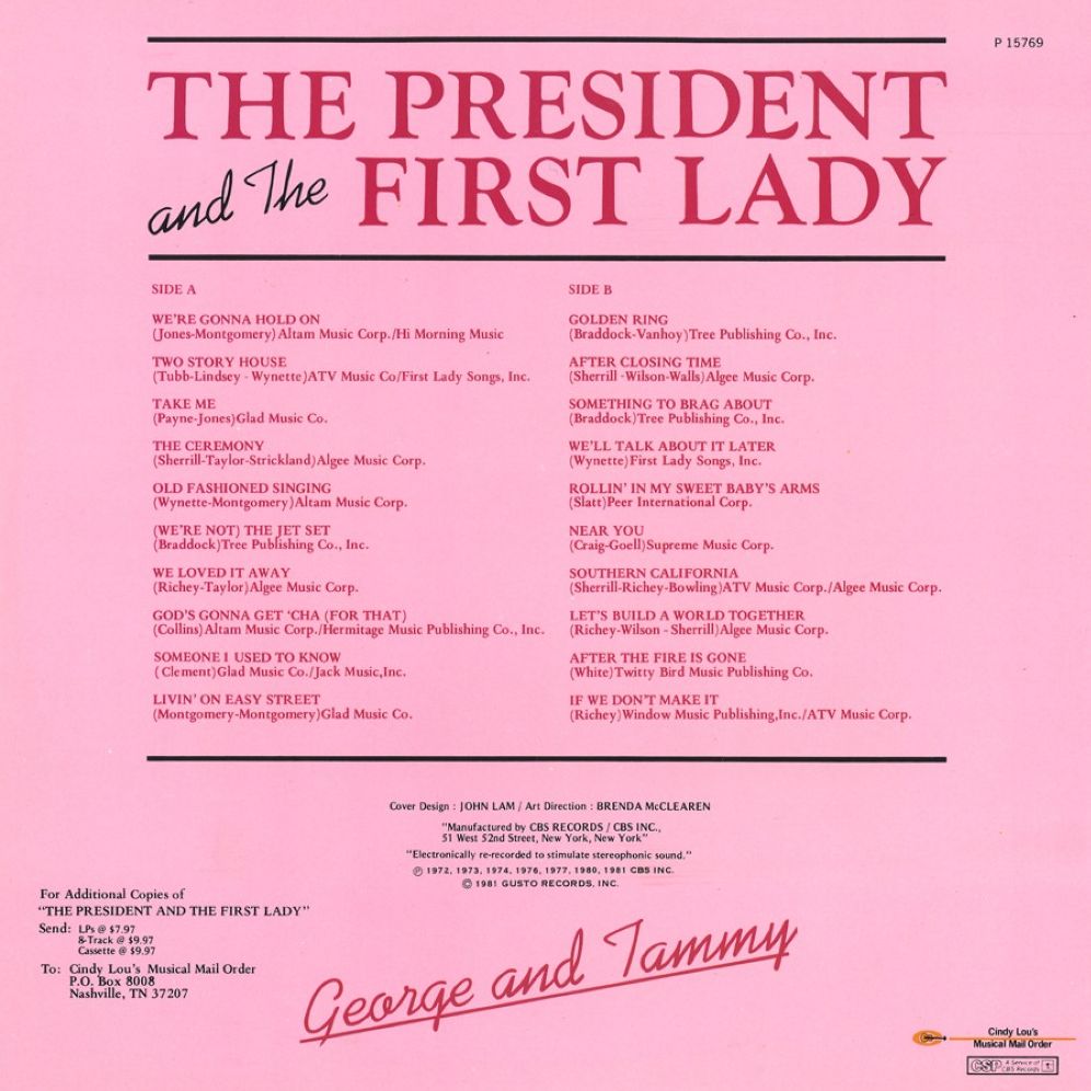 President & The First Lady