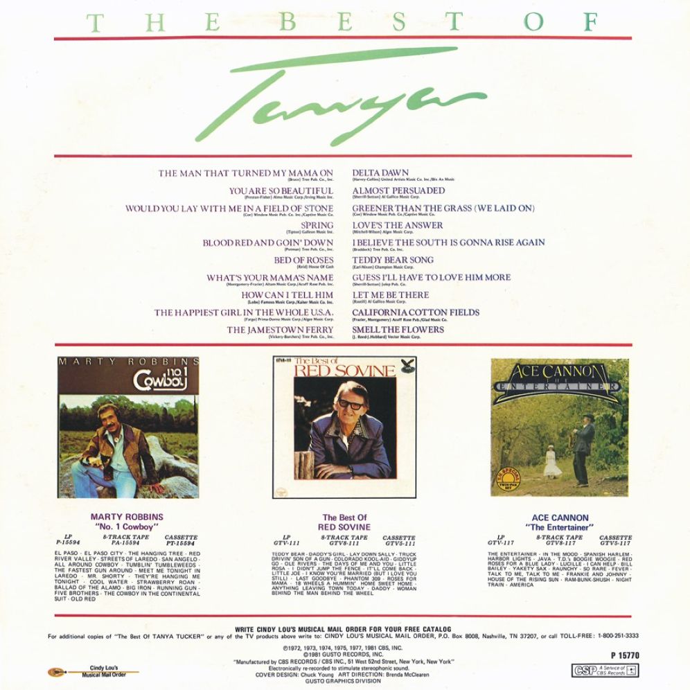 Best of Tanya Tucker [Gusto]