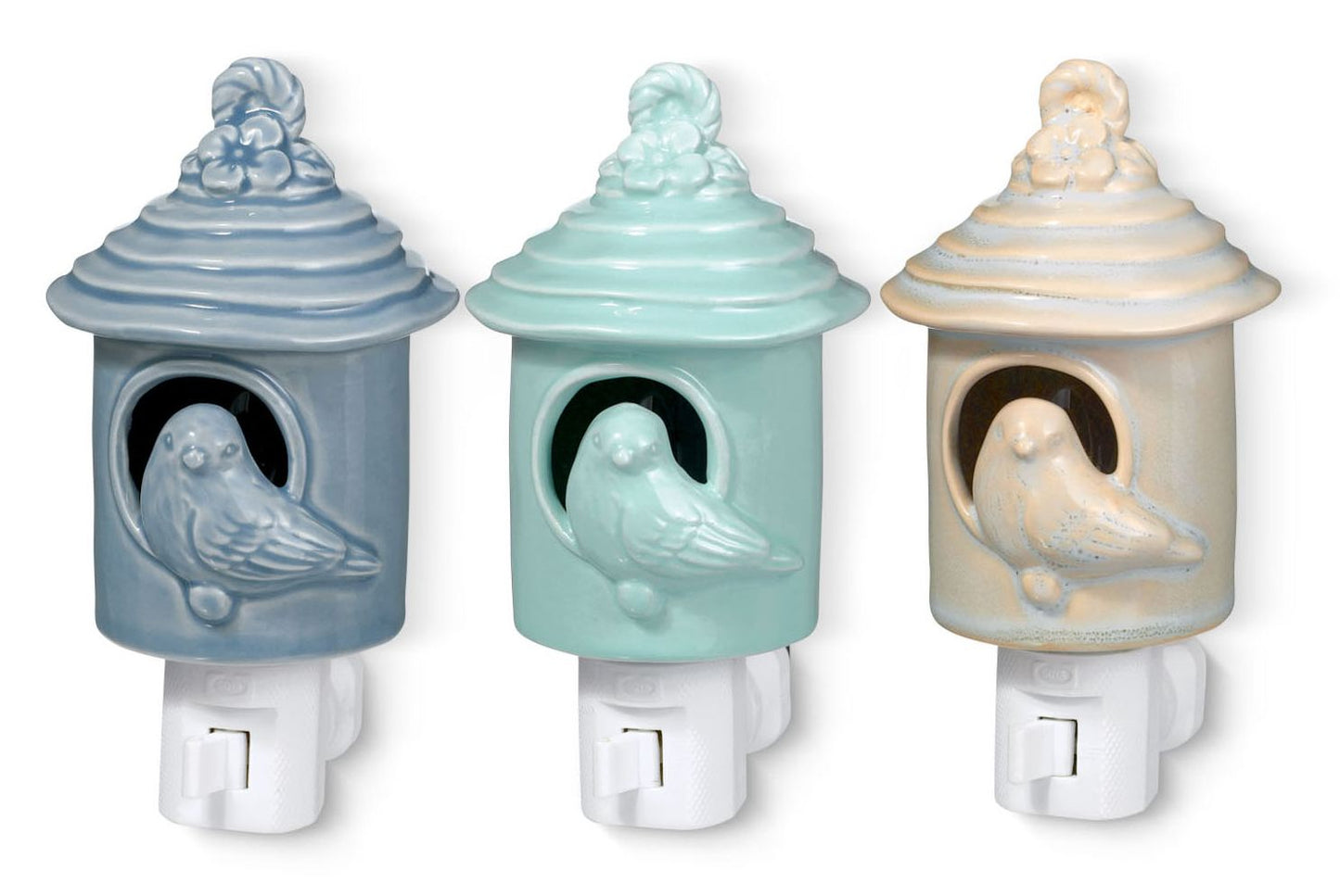 Birdhouse Nightlight 3 ass't