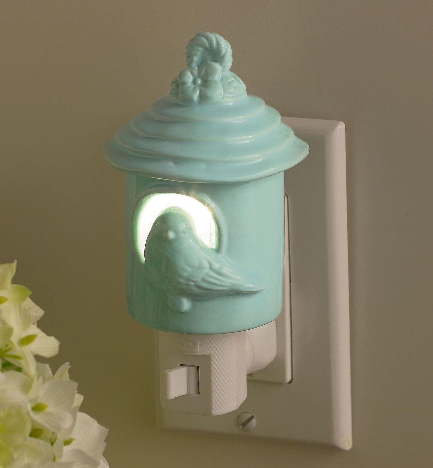 Birdhouse Nightlight 3 ass't