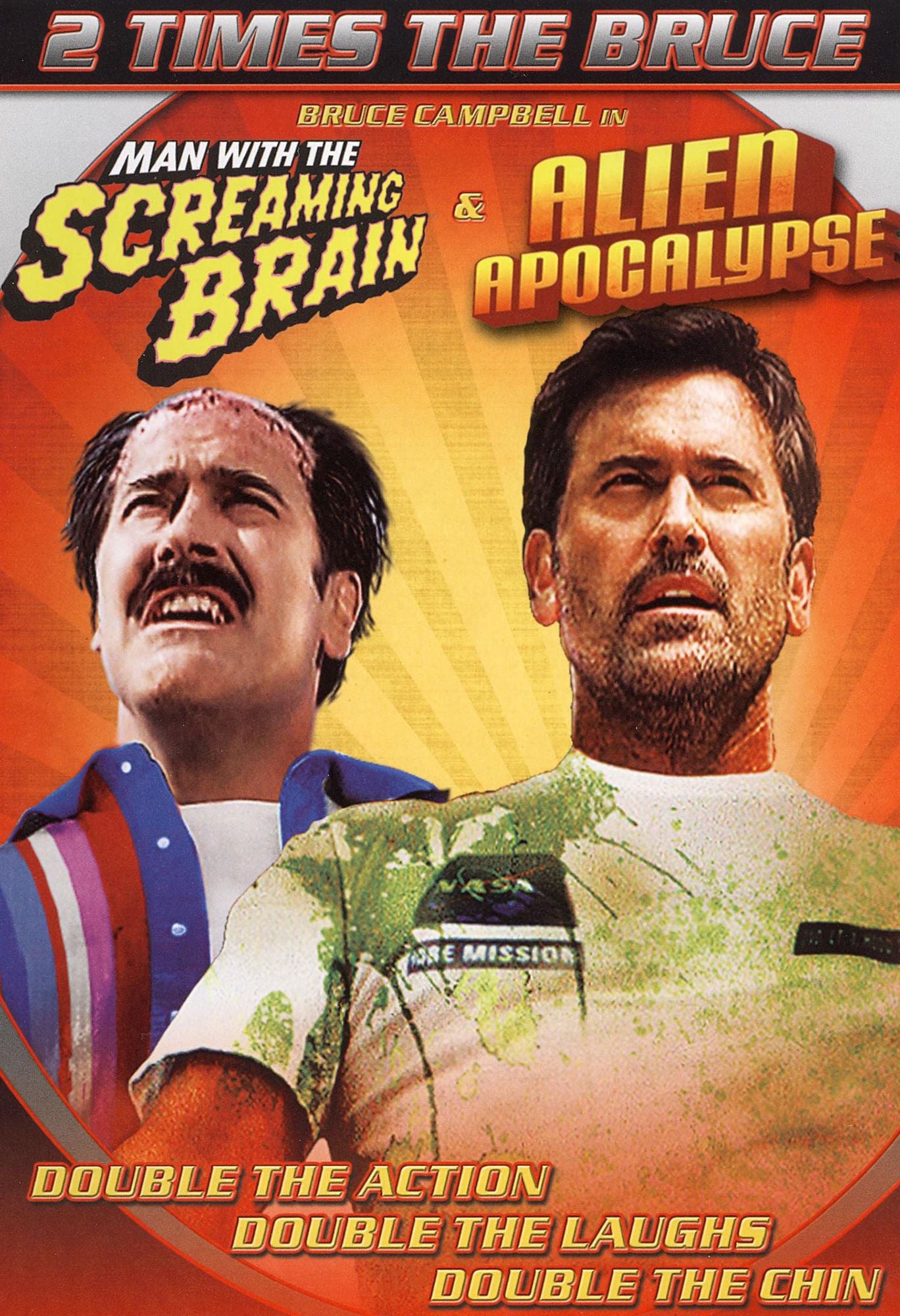 The Man with the Screaming Brain/Alien Apocalypse [2 Discs]