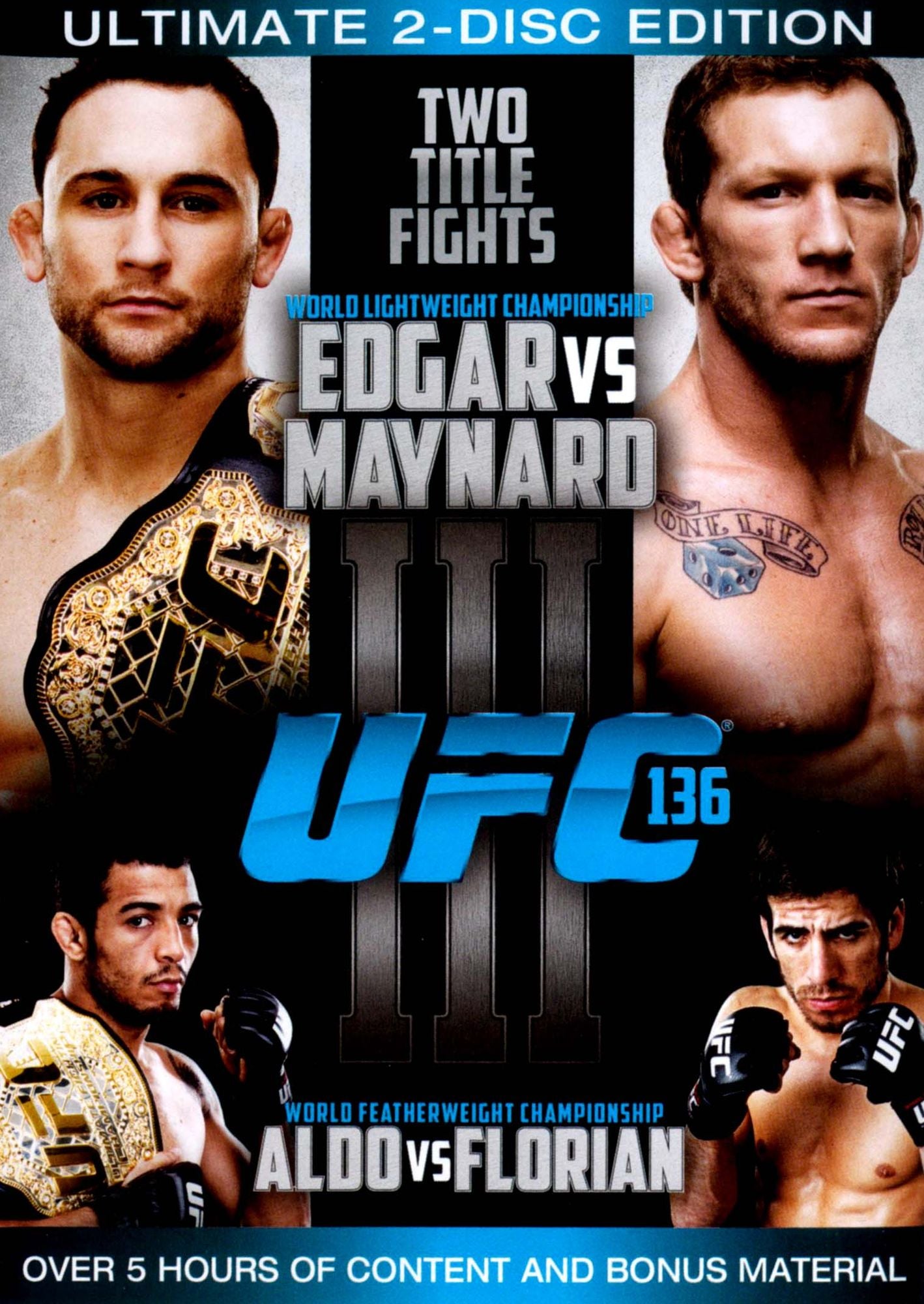UFC 136: Edgar vs. Maynard III [2 Discs]