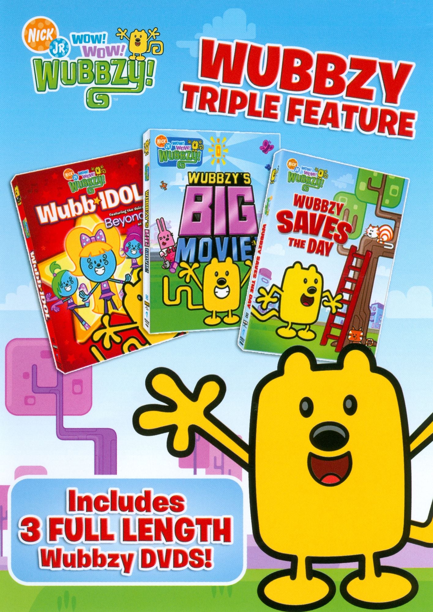 Wow! Wow! Wubbzy!: Wubb Idol/Wubbzy's Big Movie/Wubbzy Saves the Day [3 Discs]