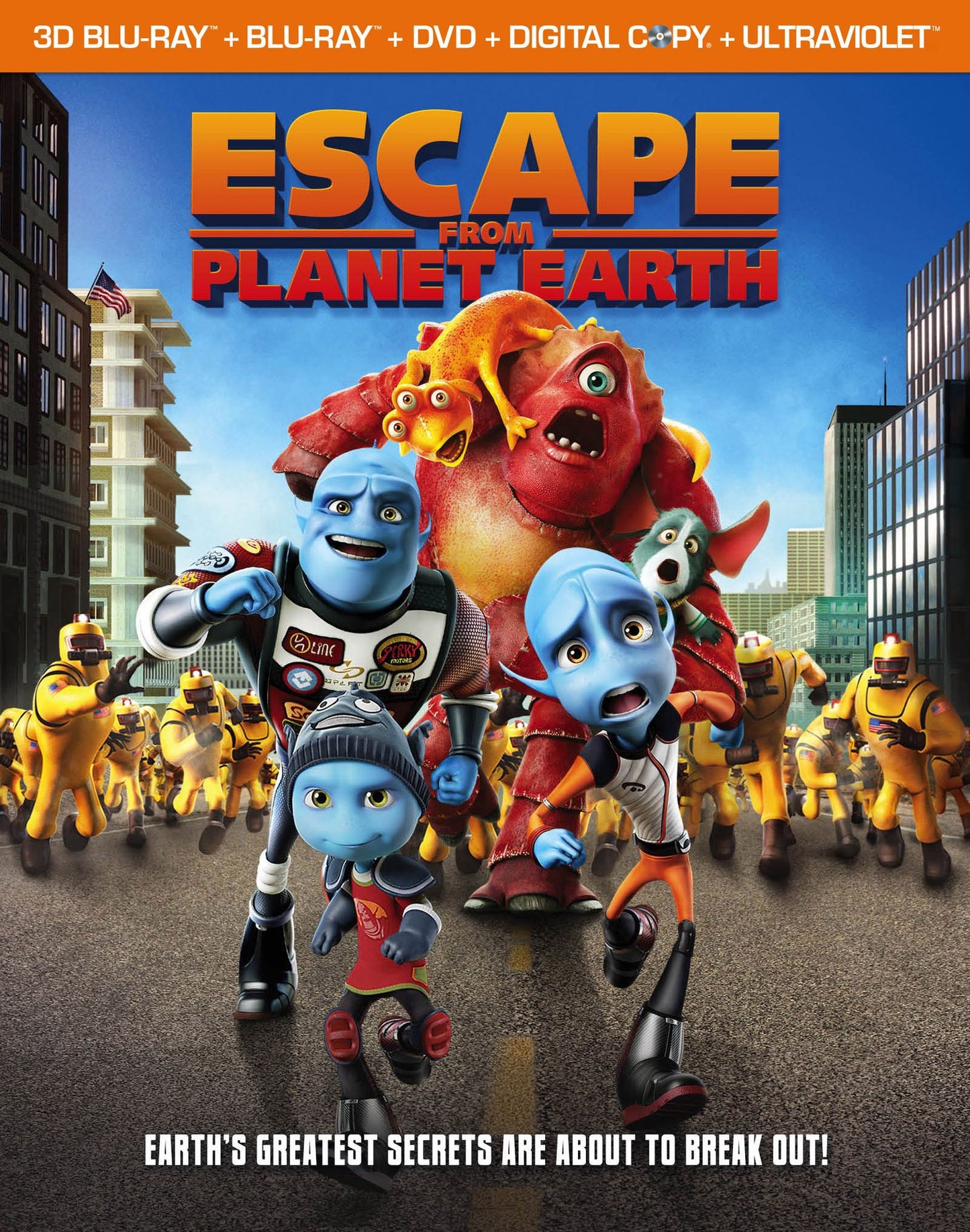 Escape from Planet Earth [Includes Digital Copy] [Blu-ray/DVD]