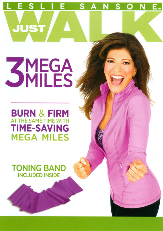 Leslie Sansone: Just Walk - 3 Mega Miles [With Band]