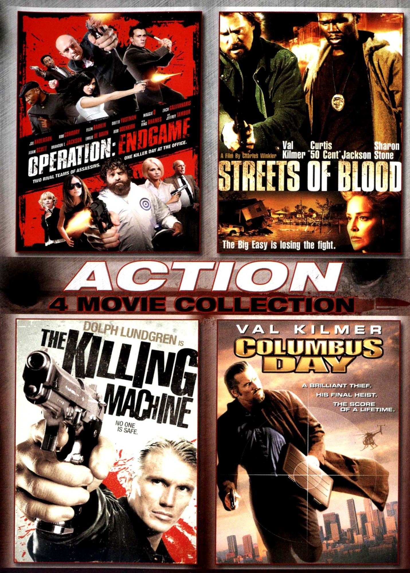 Operation: Endgame/Streets of Blood/The Killing Machine/Columbus Day [4 Discs]