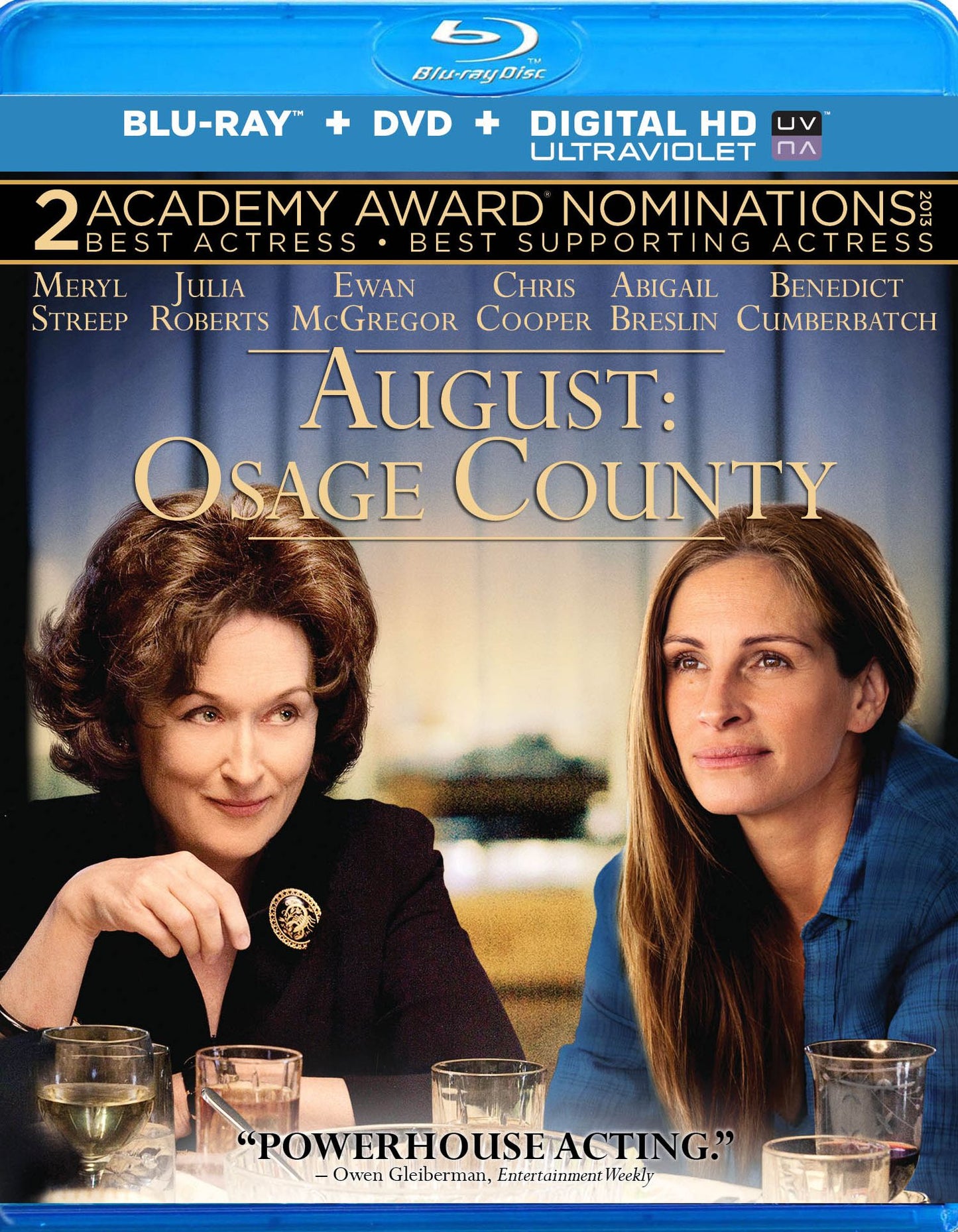 AUGUST: OSAGE COUNTY (BR W/DVD)