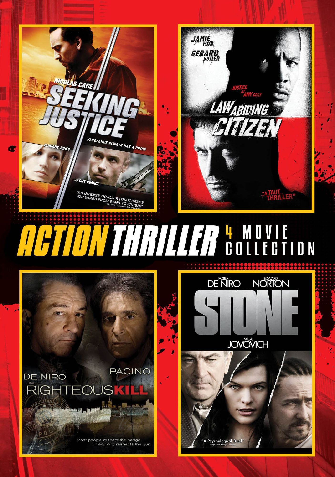 ACTION THRILLER 4-PACK (4PC)