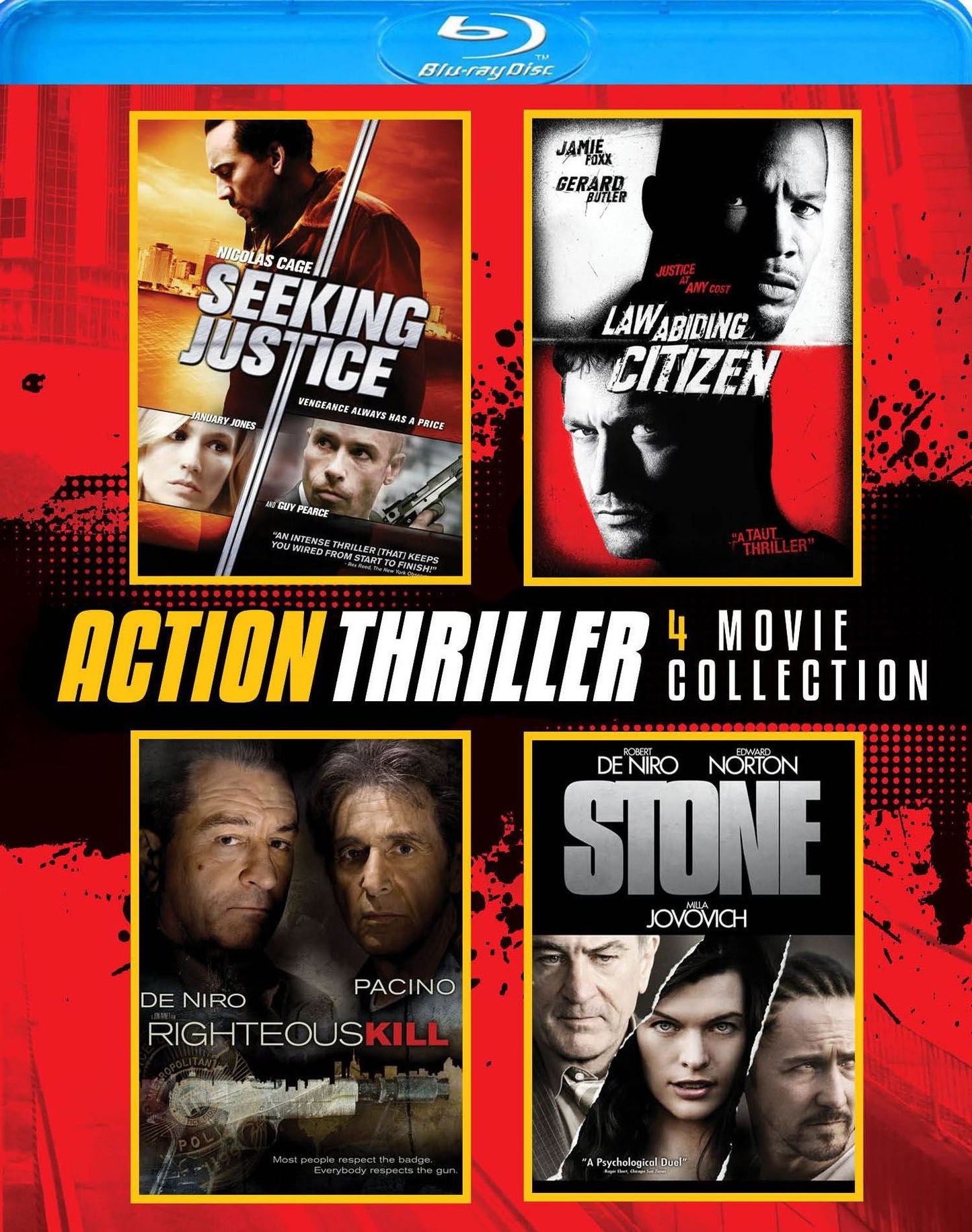 ACTION THRILLER 4-PACK (BR 4PC)