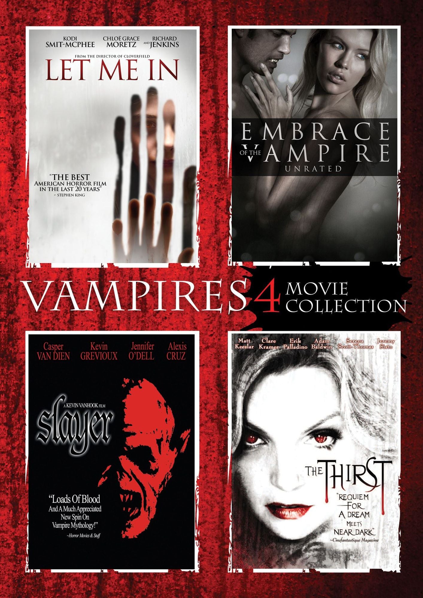 Vampires 4 Movie Collection [4 Discs]