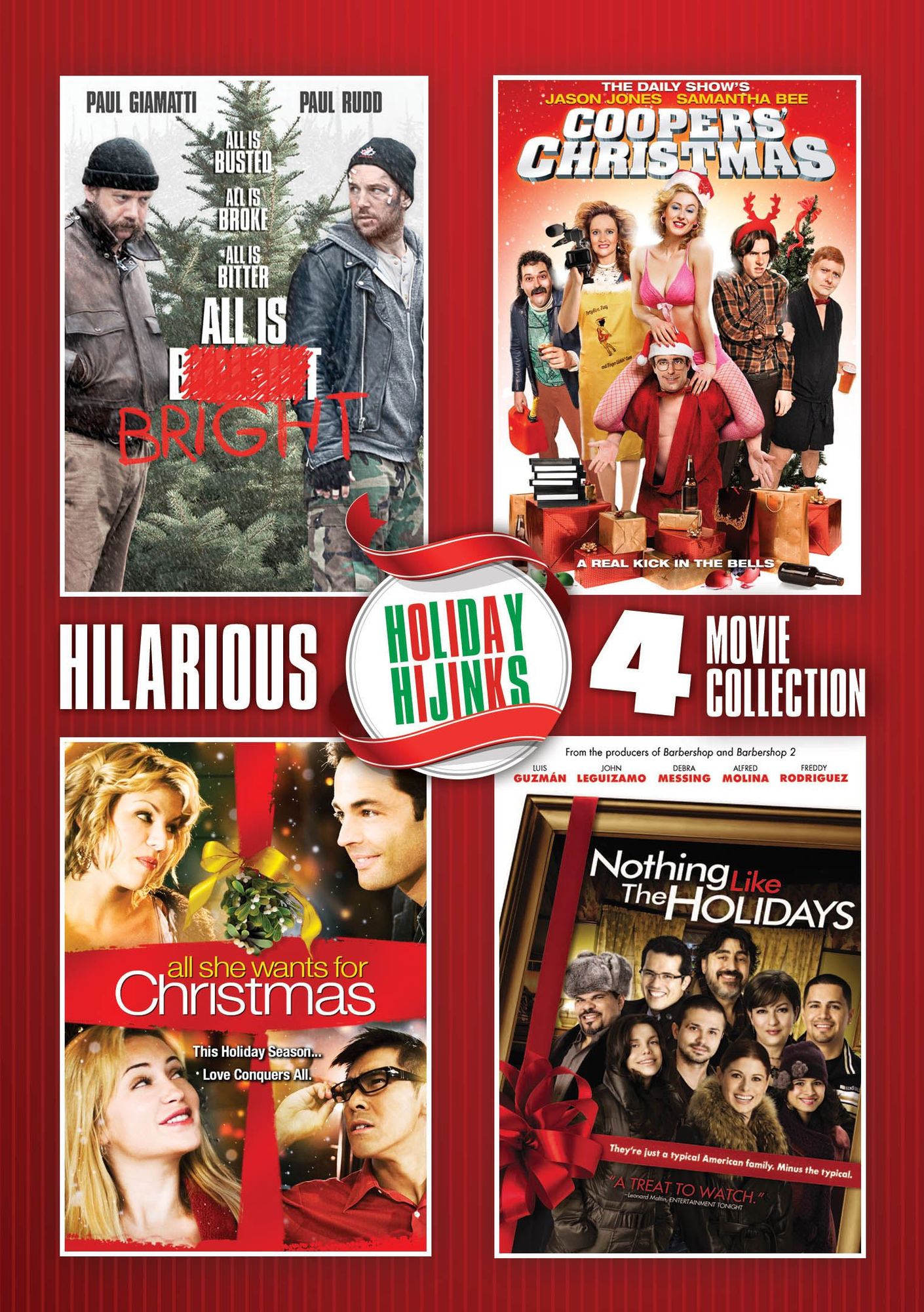 HOLIDAY HIJINKS 4-PACK / (BOX)