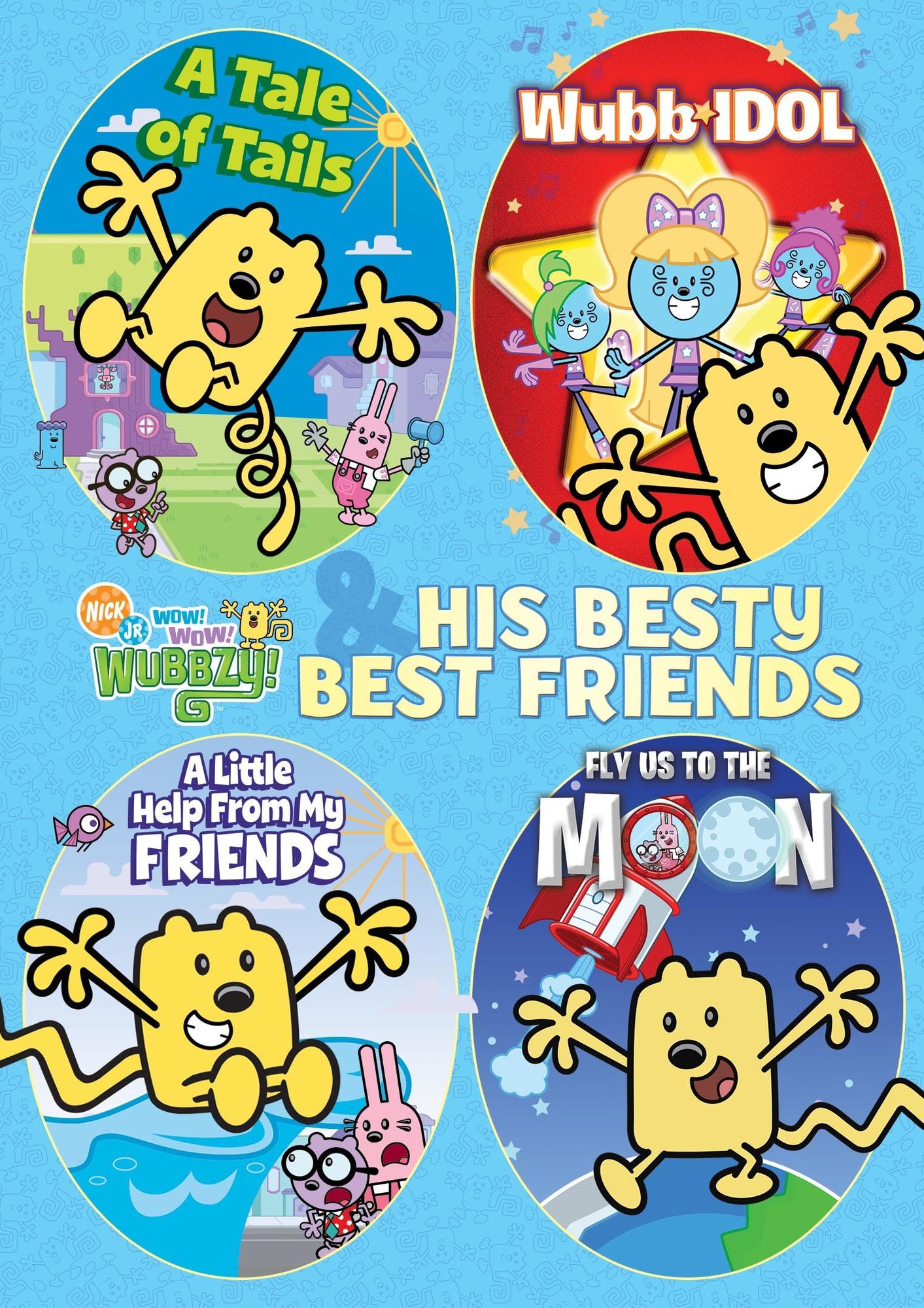 Wow! Wow! Wubbzy! & His Besty Best Friends [4 Discs]
