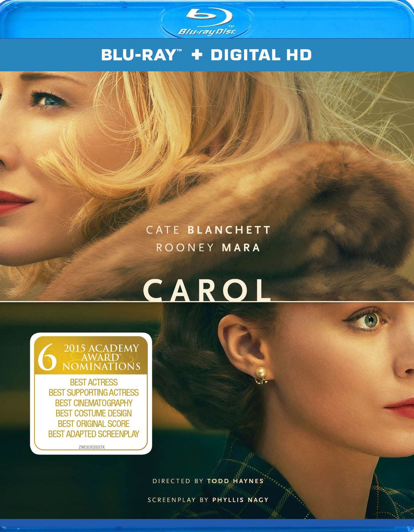 Carol [Includes Digital Copy] [Blu-ray]