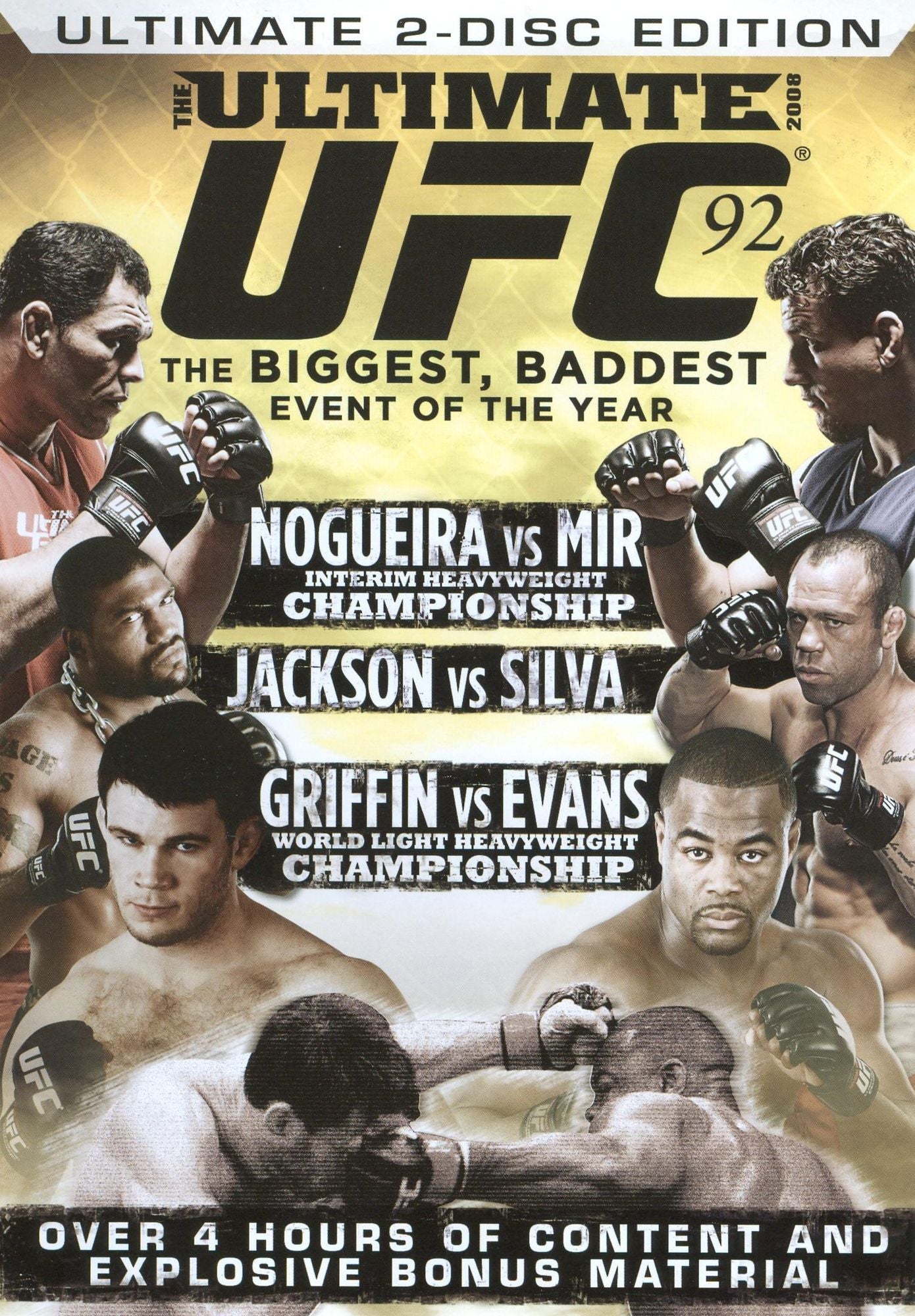 UFC 92: The Ultimate 2008 [2 Discs]