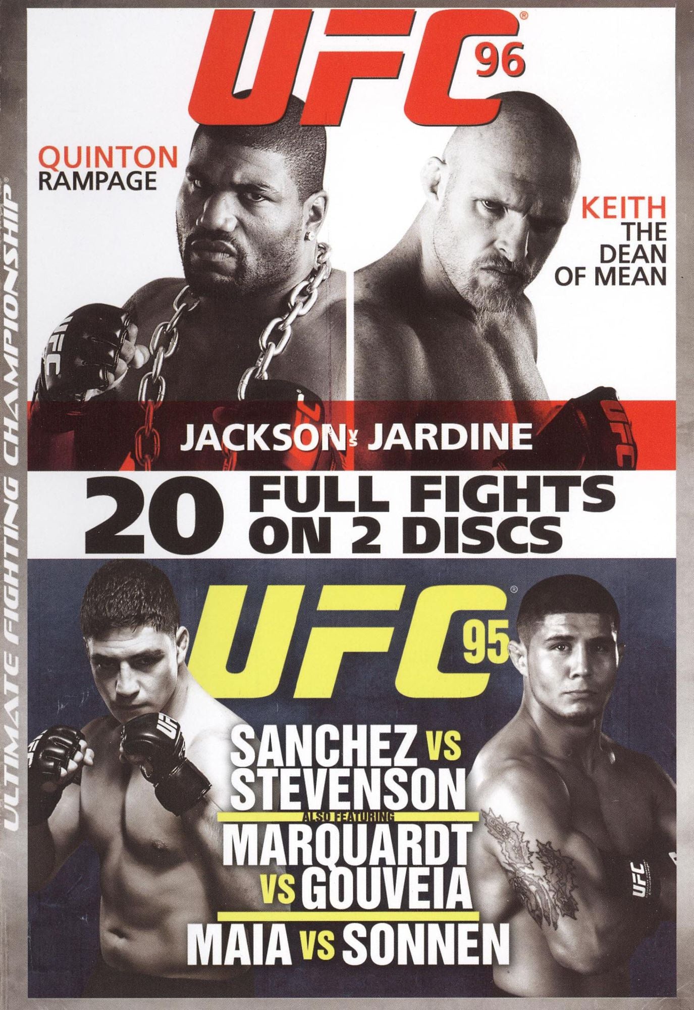 UFC 95: Sanchez vs. Stevenson/UFC 96: Jackson vs. Jardine [2 Discs]
