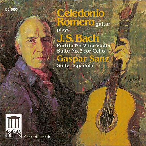 J.S. Bach: Partita No. 2 for Violin; Suite No. 3 for Cello; Gaspar Sanz: Suite Espa?ola