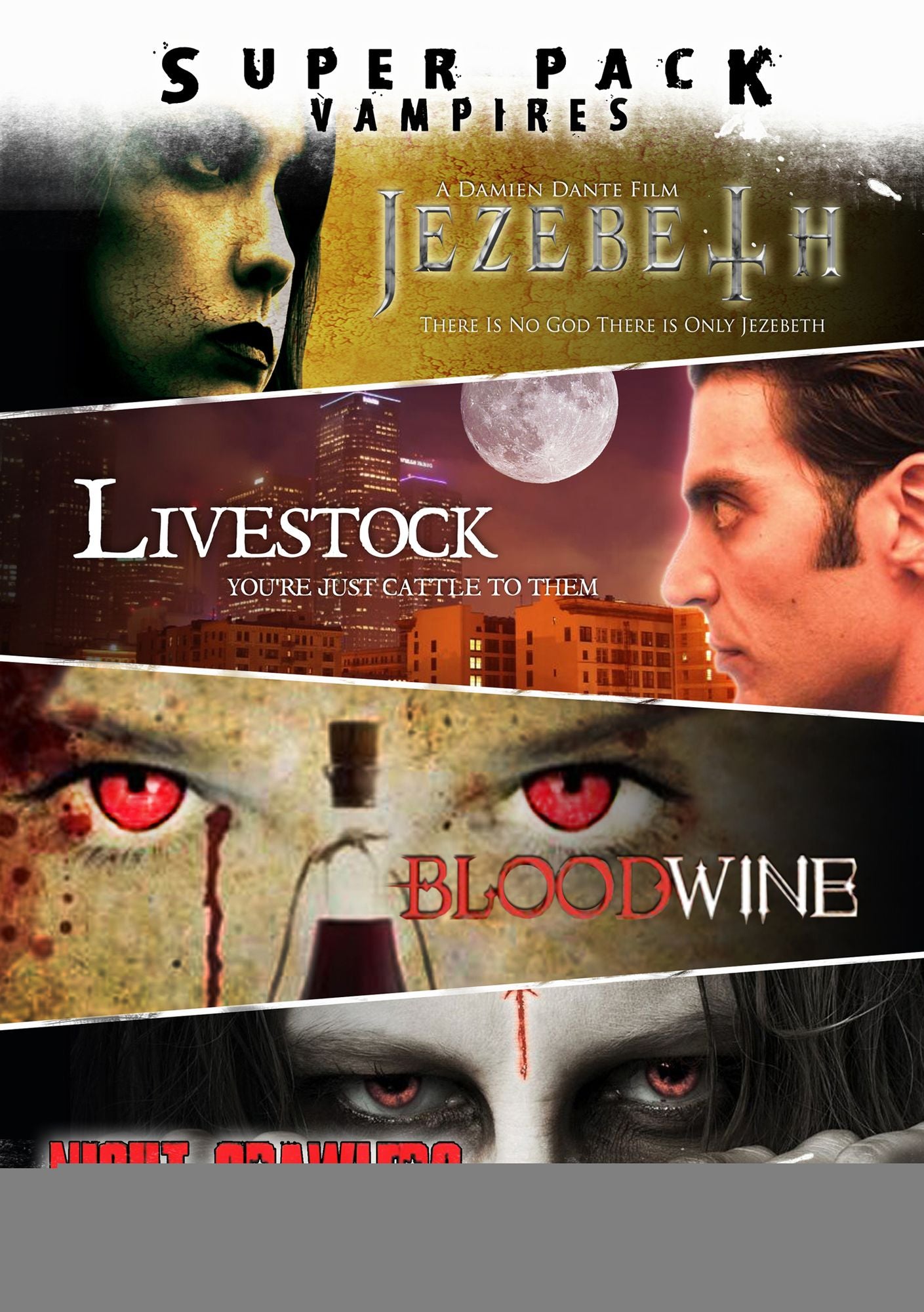 Super Pack Vampires: Jezebeth/Livestock/Bloodwine/Night Crawlers
