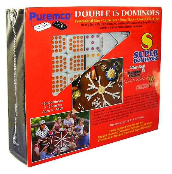 Double 15 Dominoes