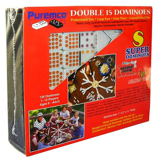 Double 15 Dominoes