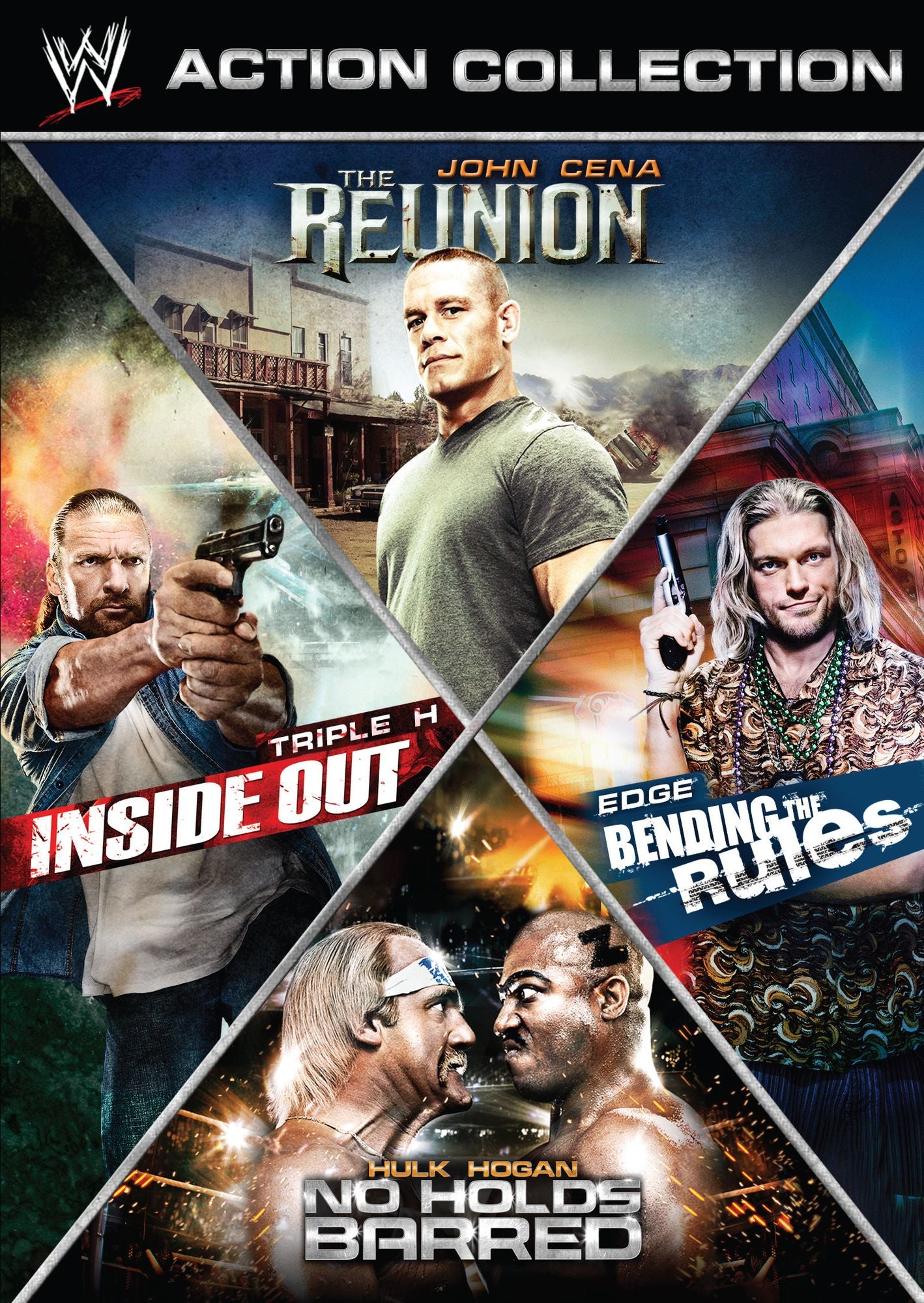 WWE: Action Collection - The Reunion/Inside Out/Bending the Rules/No Holds Barred [4 Discs]