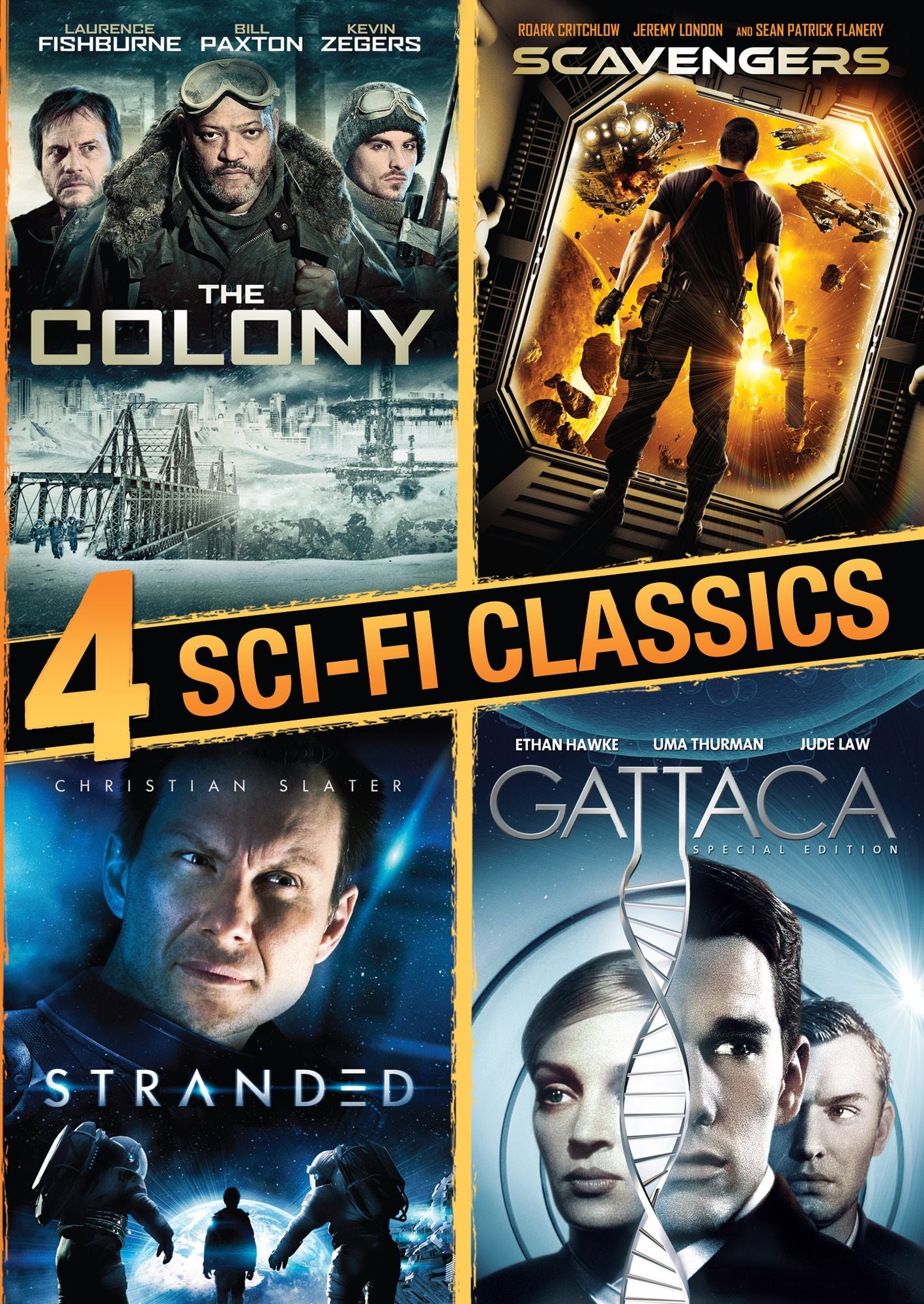 4 SCI-FI CLASSICS / (4PC WS)