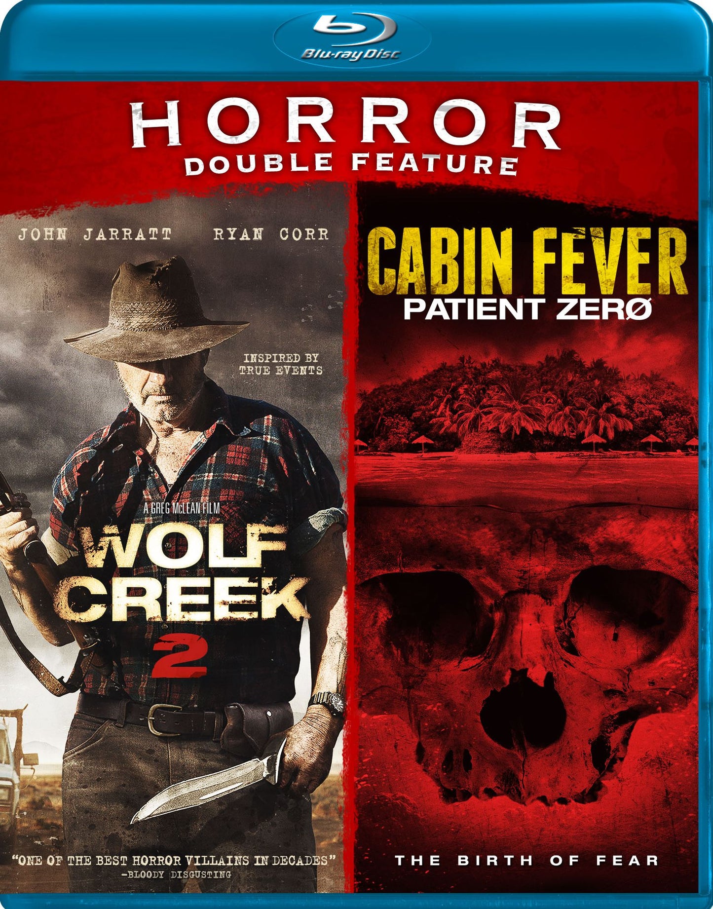 Wolf Creek 2/Cabin Fever [Blu-ray]