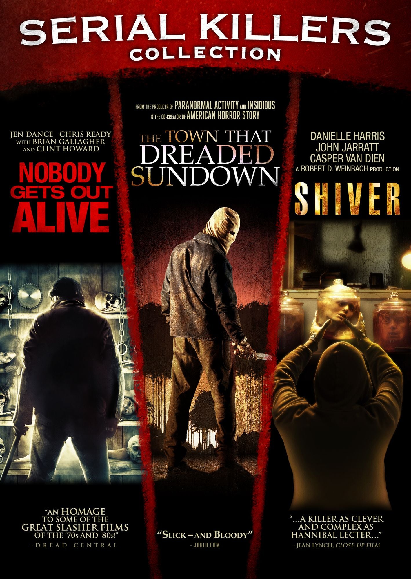 Town That Dreaded Sundown/nobody Gets Out Alive/shiver
