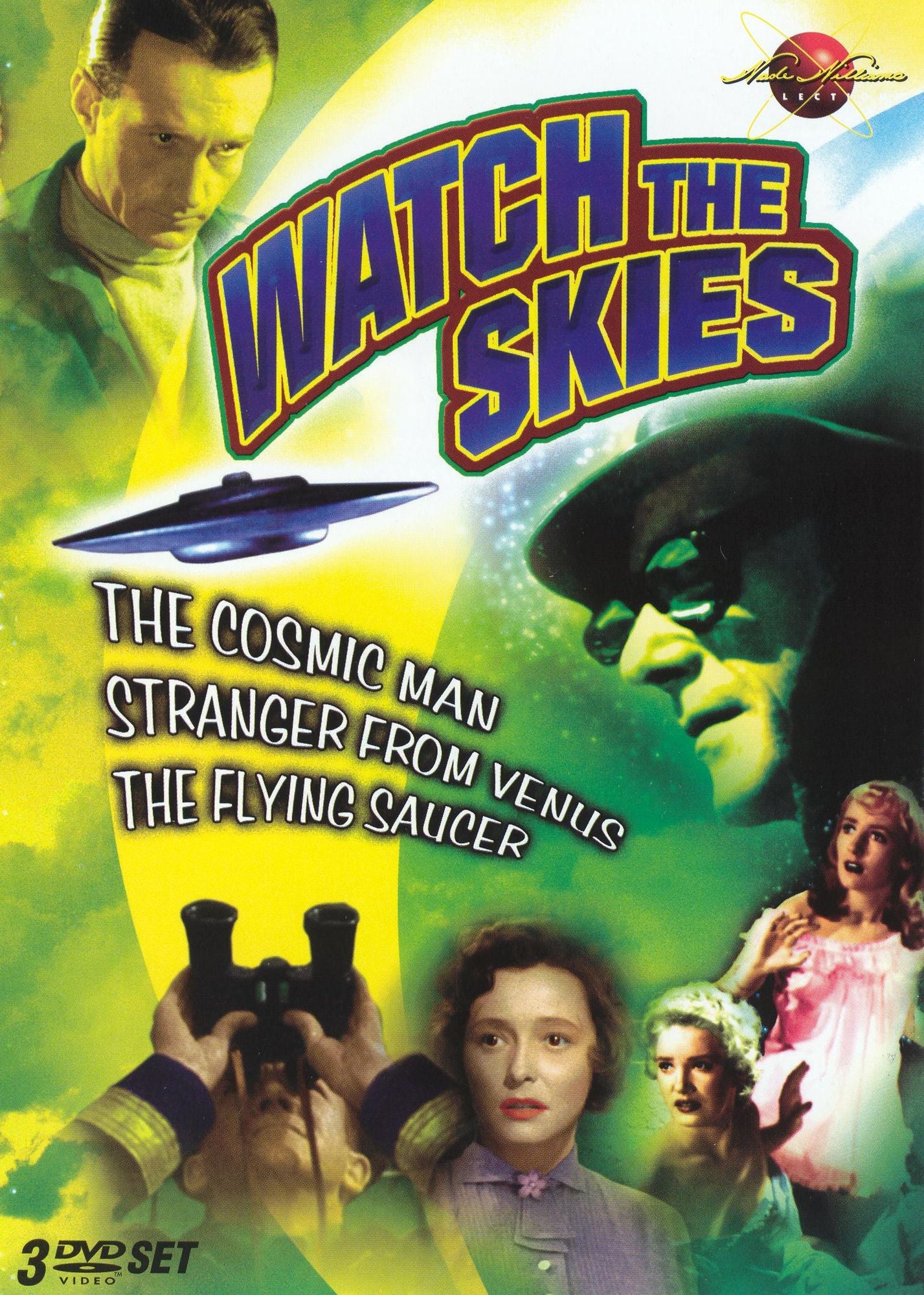 Watch the Skies! - The Cosmic Man/Stranger From Venus/The Flying Saucer [3 Discs]