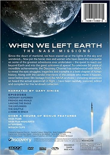 When We Left Earth: NASA Missions [4 Discs]