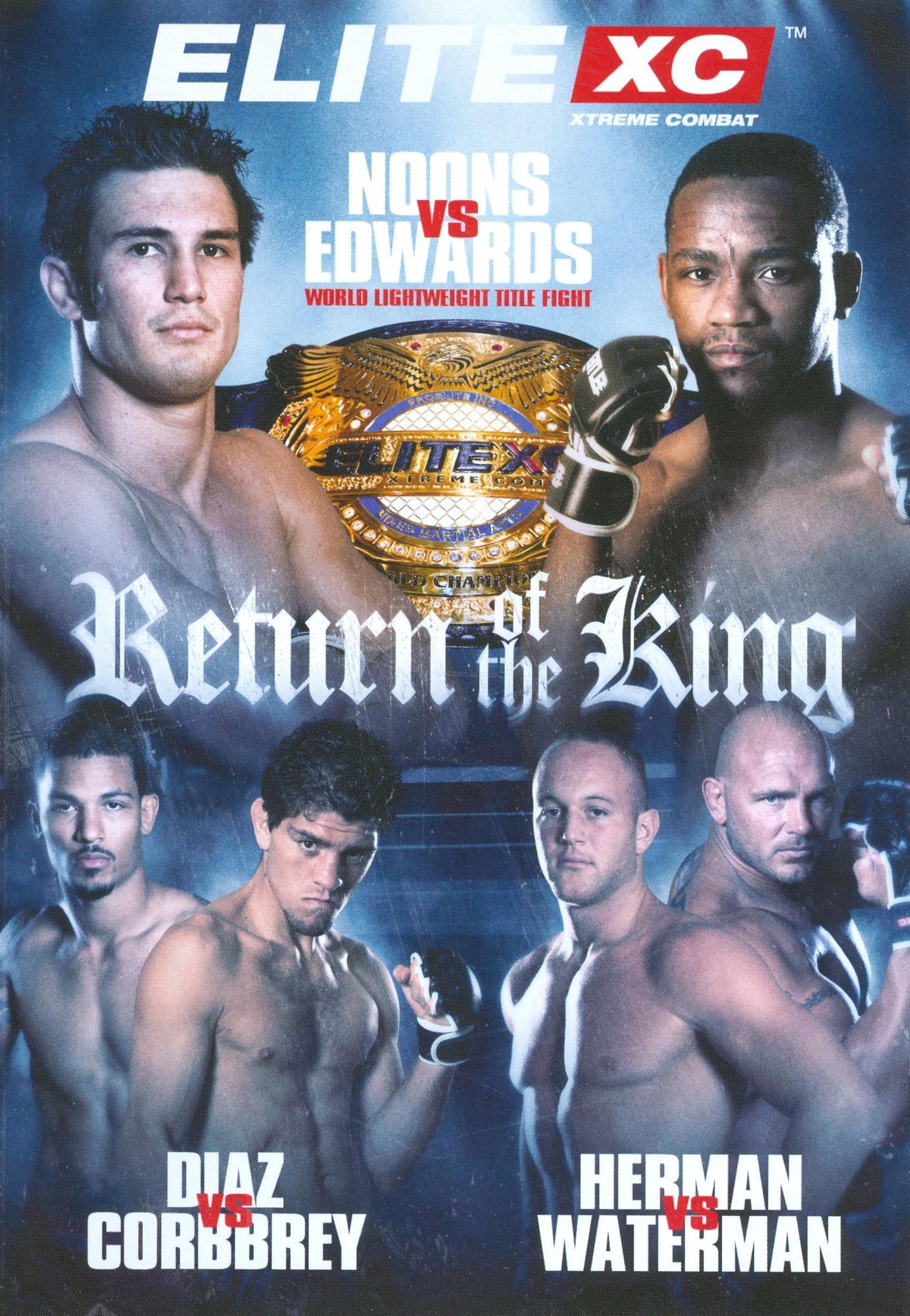 EliteXC: Return of the King - Noons vs Edwards [2 Discs]