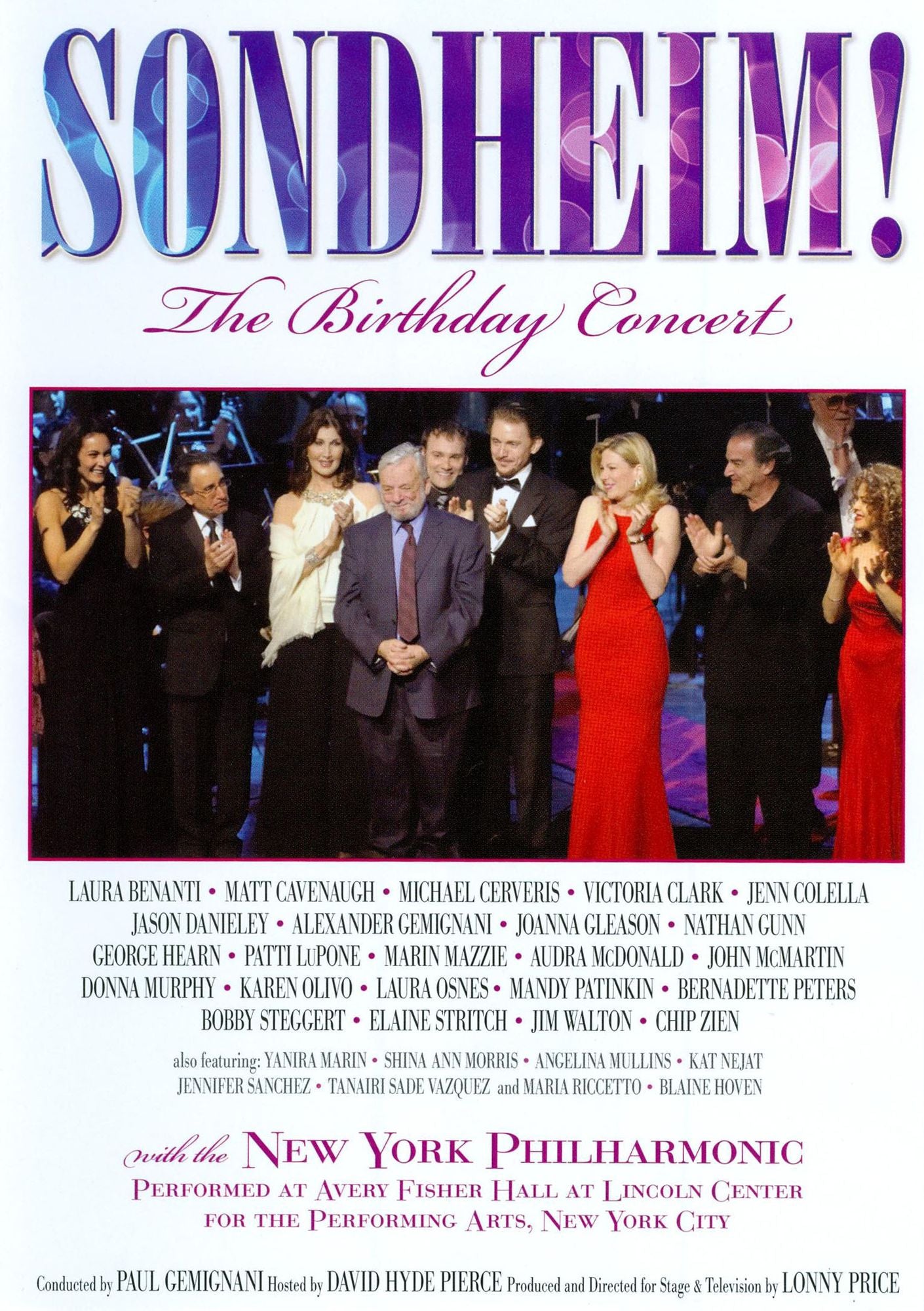 Sondheim!: The Birthday Concert