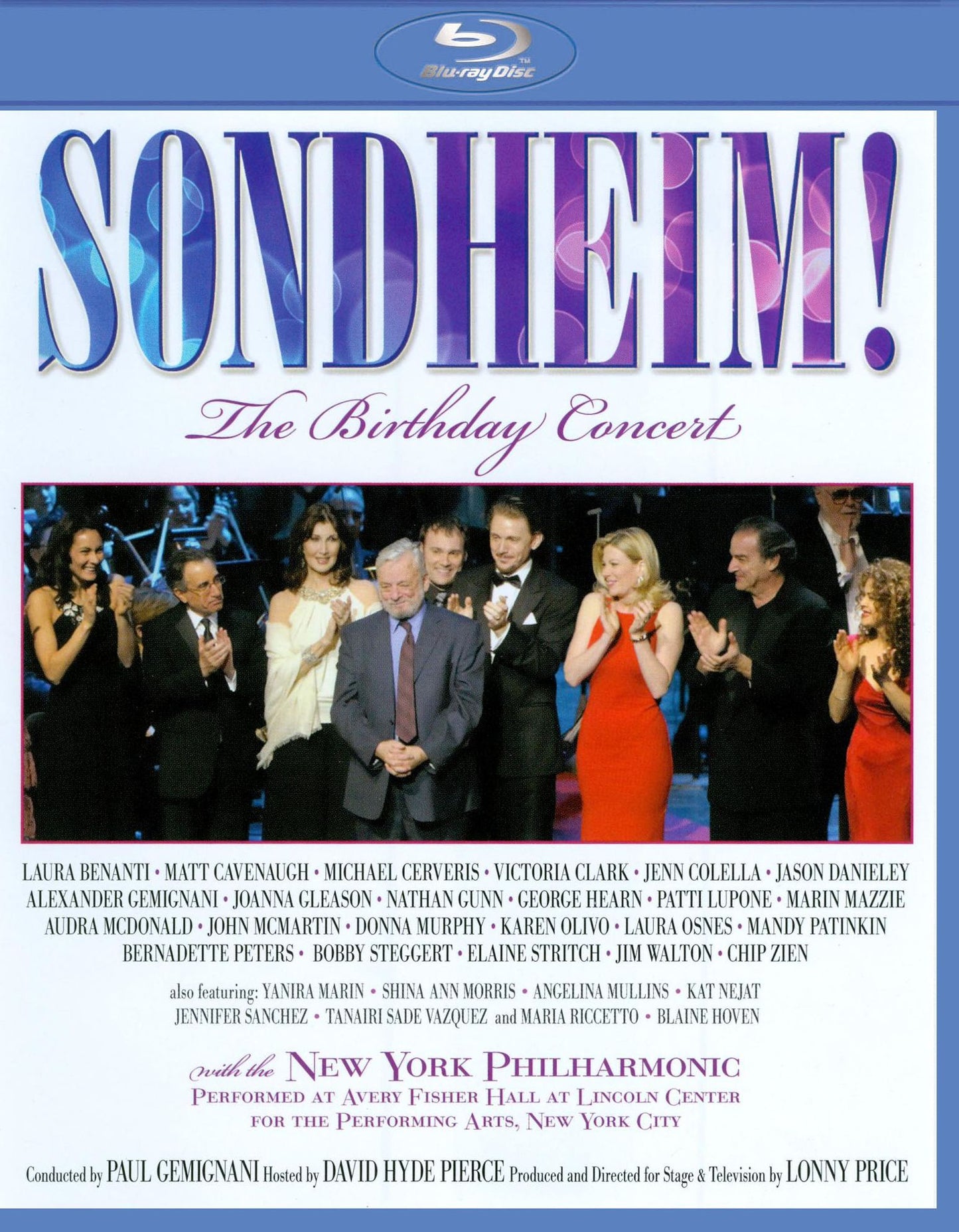 Sondheim!: The Birthday Concert [Blu-ray]