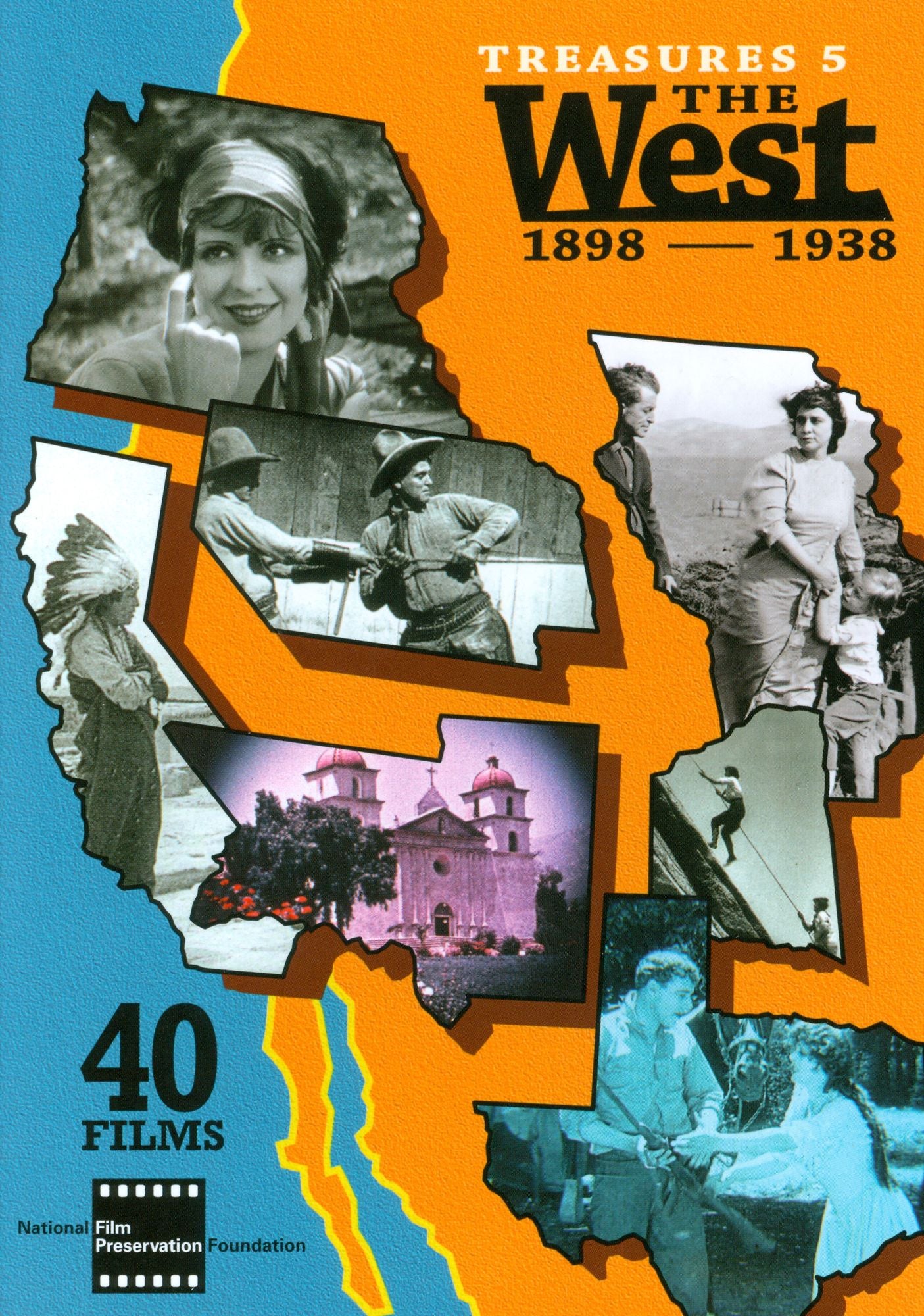 Treasures from American Film Archives, Vol. 5: The West 1898-1938 [3 Discs]