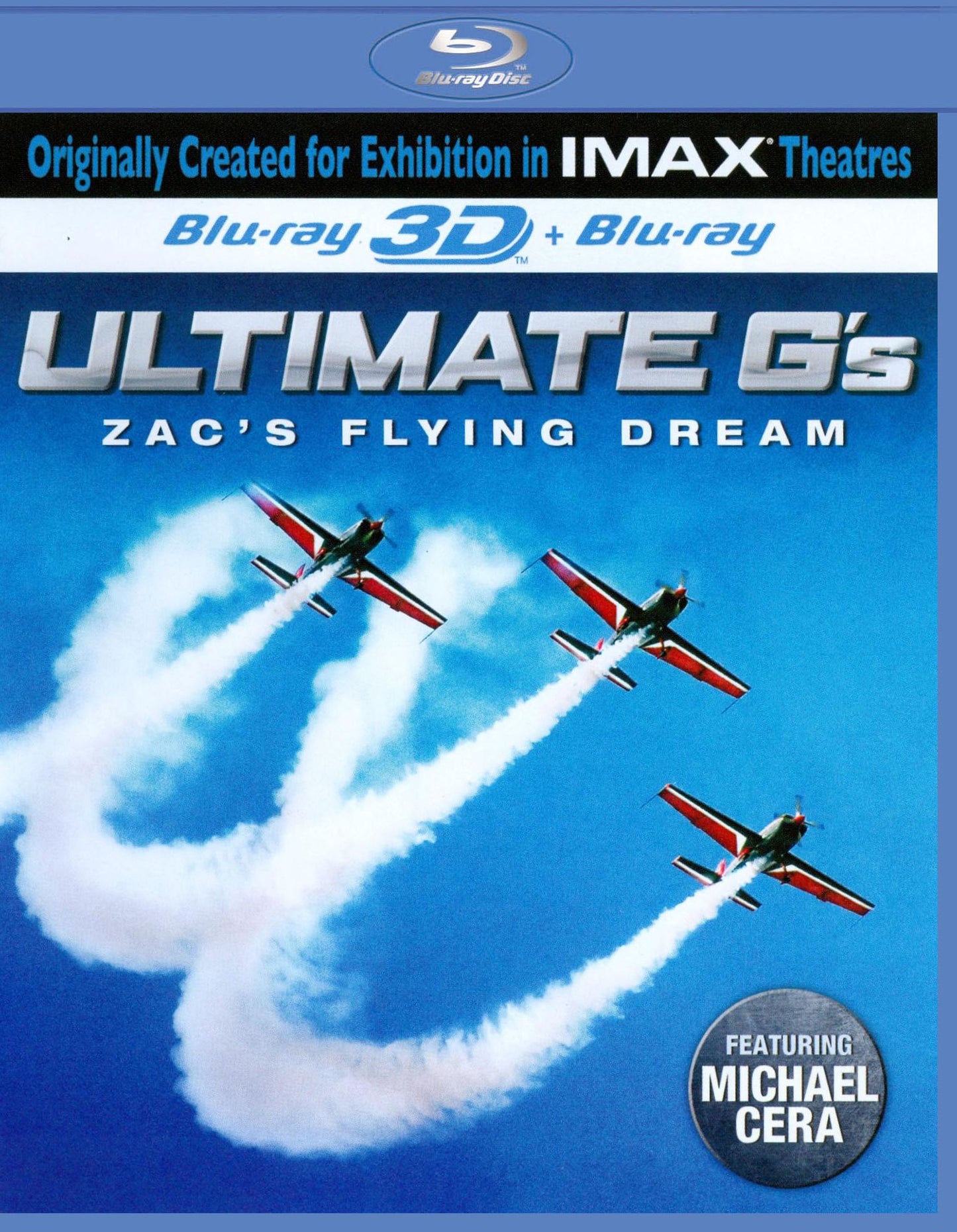 IMAX: Ultimate G's - Zac's Flying Dream 3D [Blu-ray]