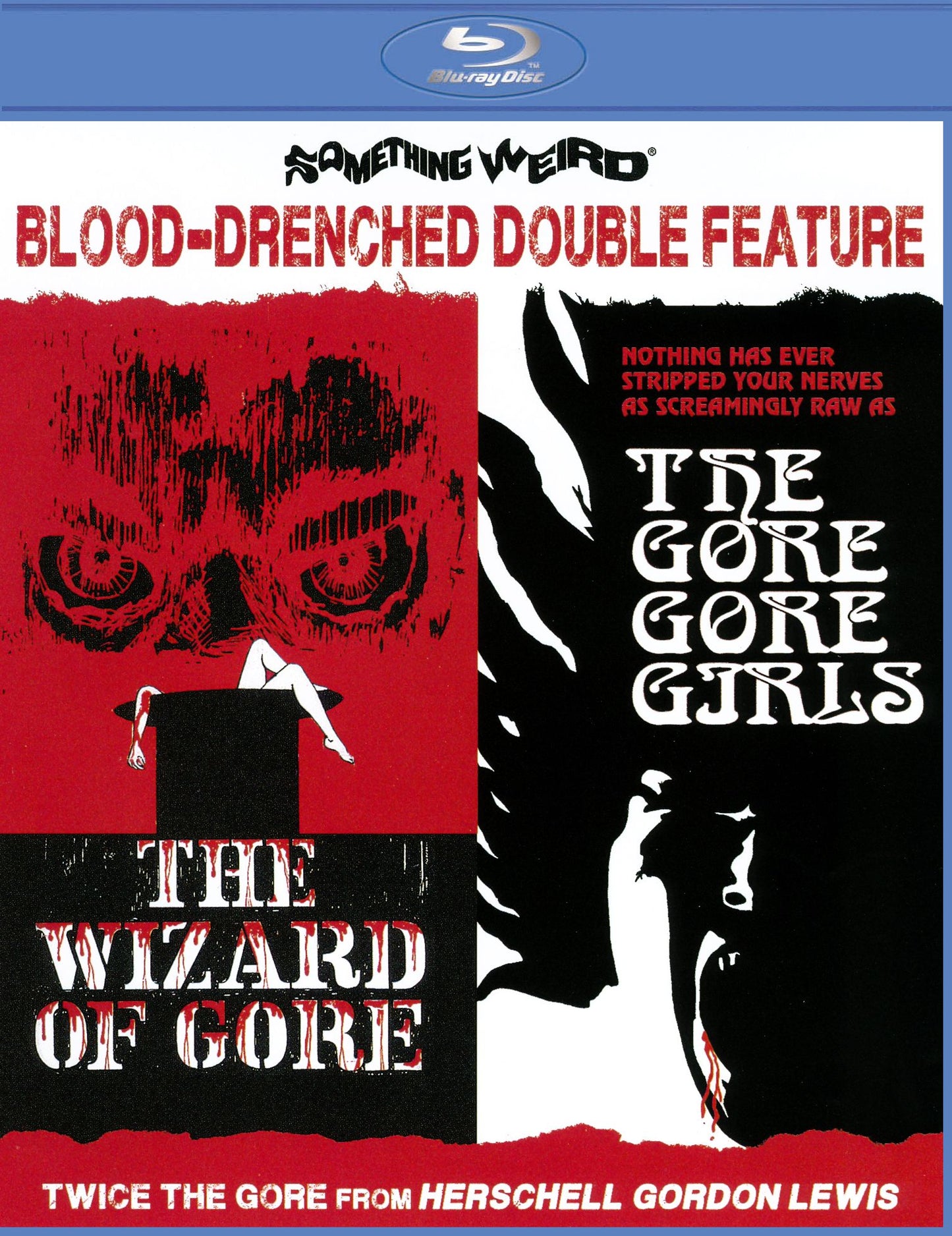 Blood-Drenched Double Feature: The Wizard of Gore/The Gore Gore Girls [Blu-ray]
