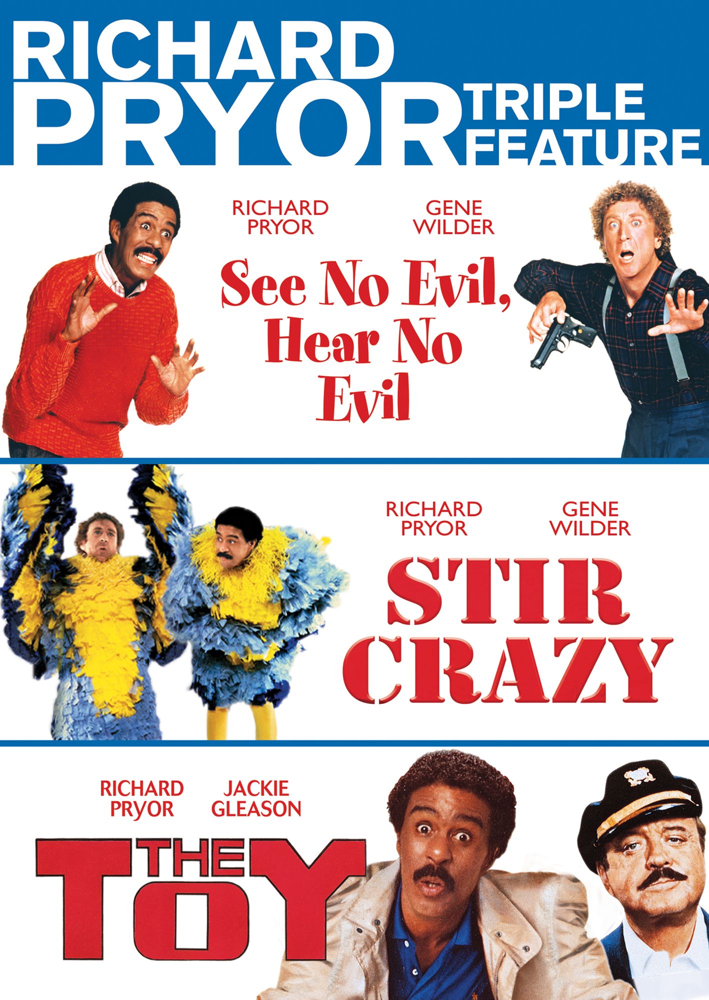 Richard Pryor Triple Feature: See No Evil, Hear No Evil/Stir Crazy/The Toy [2 Discs]