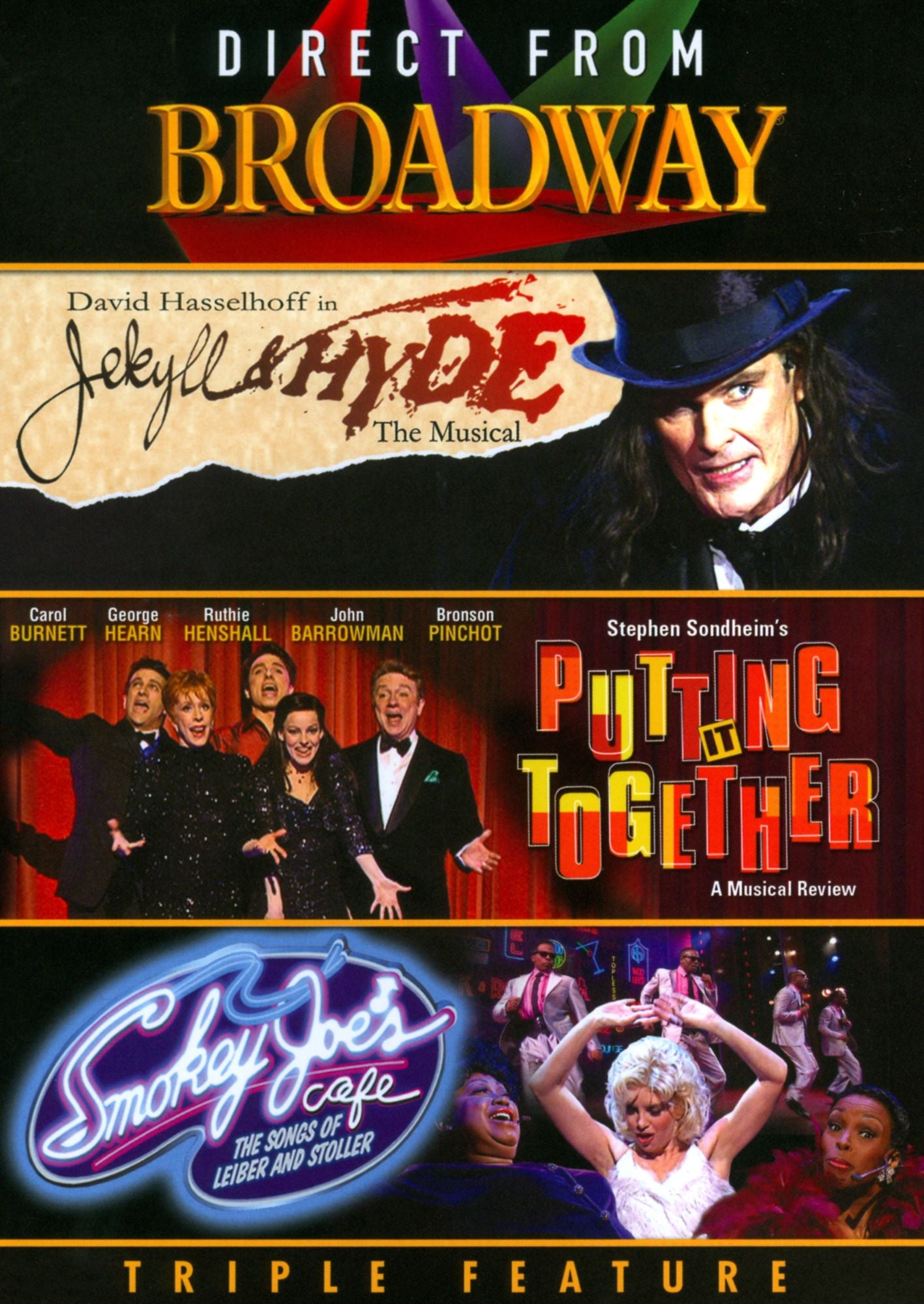 Direct from Broadway: Jekyll & Hyde/Putting It Together/Smokey Joe's Cafe [3 Discs]