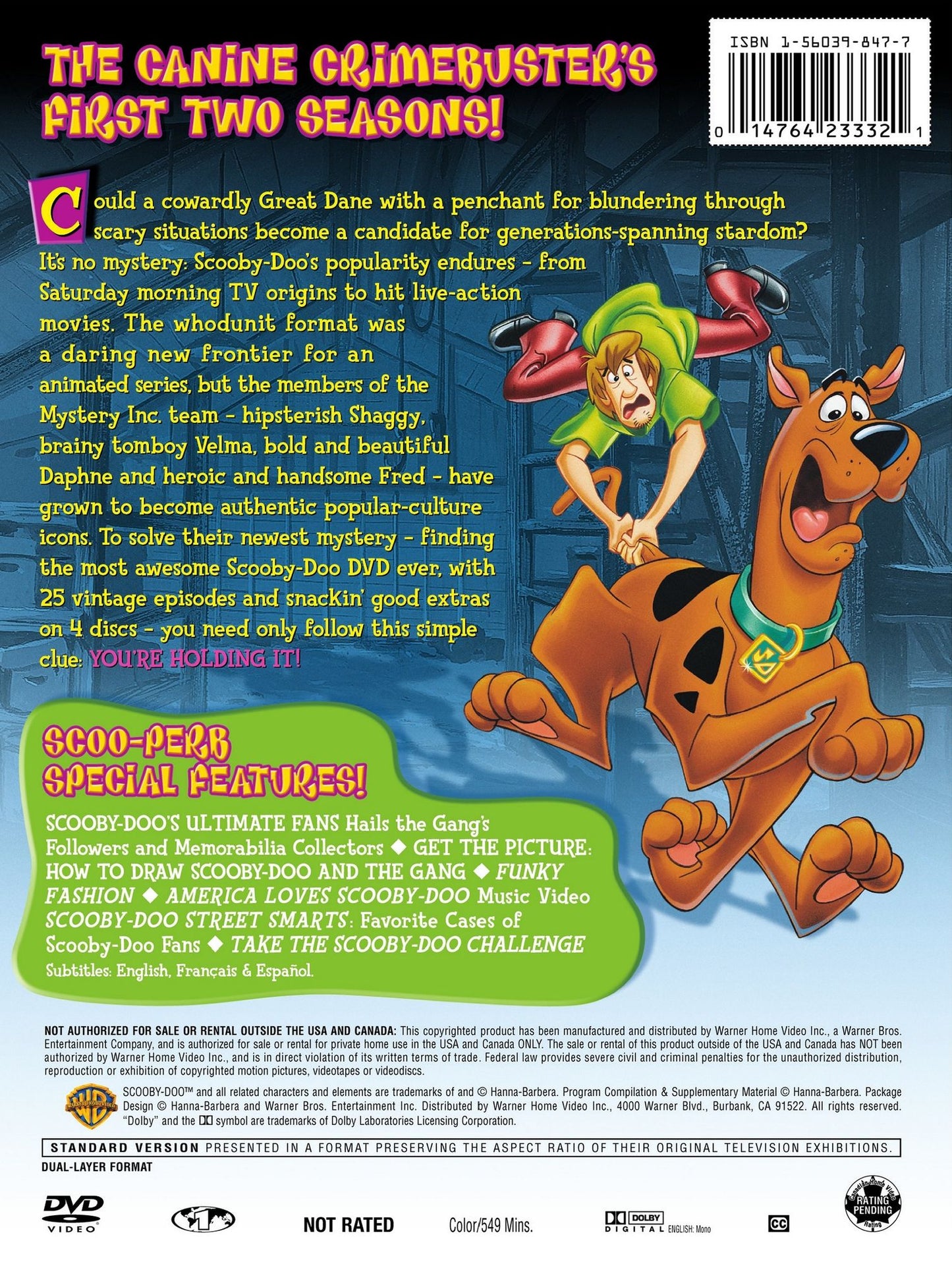 Scooby-Doo, Where Are You!: Seasons One and Two [4 Discs]