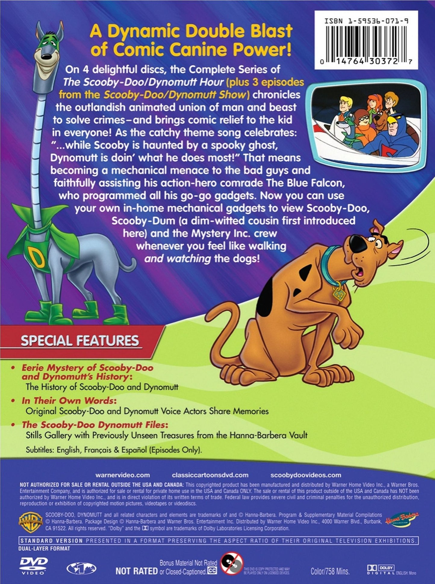 The Scooby-Doo! Dynomutt Hour - The Complete Series [4 Discs]