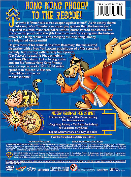 Hong Kong Phooey - The Complete Series [2 Discs]