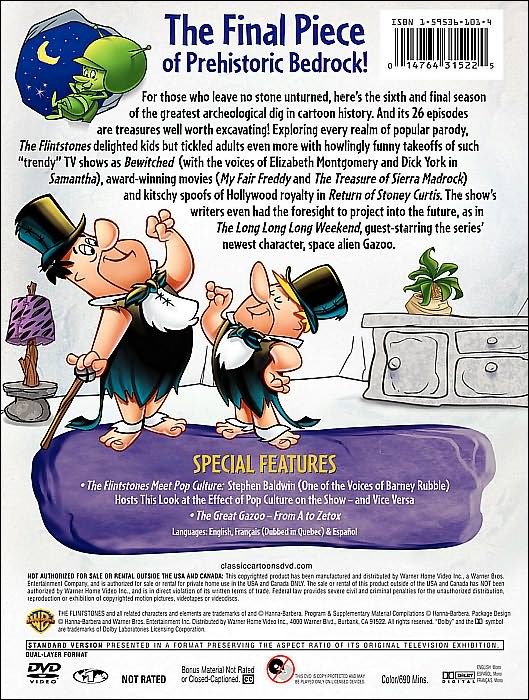 The Flintstones: The Complete Sixth Season [4 Discs]