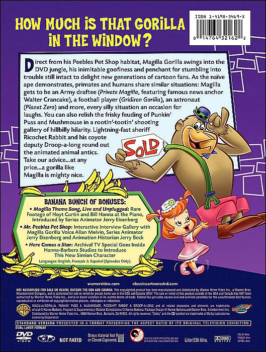 Magilla Gorilla: The Complete Series [4 Discs]