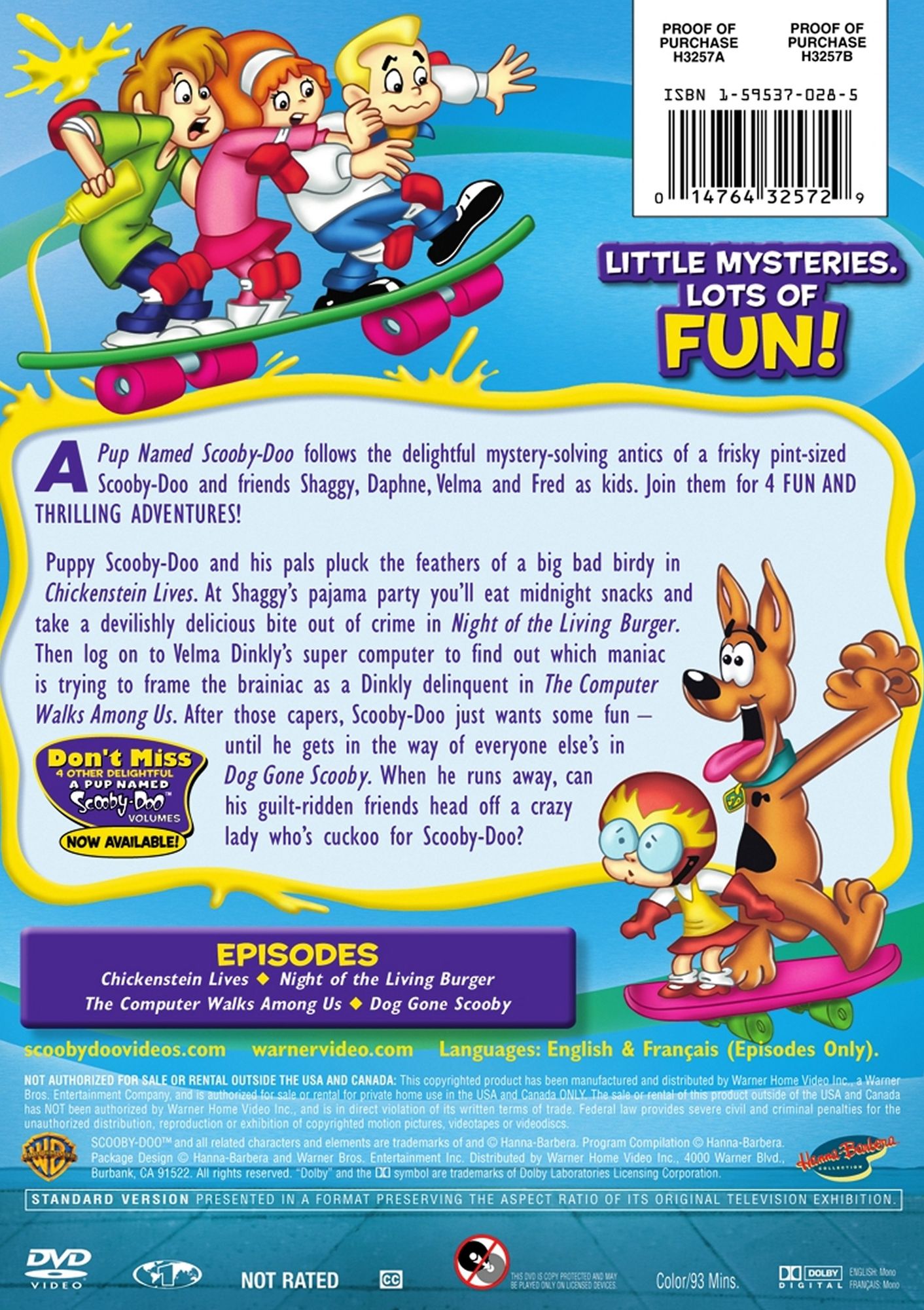 A Pup Named Scooby-Doo: 4 TV Episodes, Vol. 5