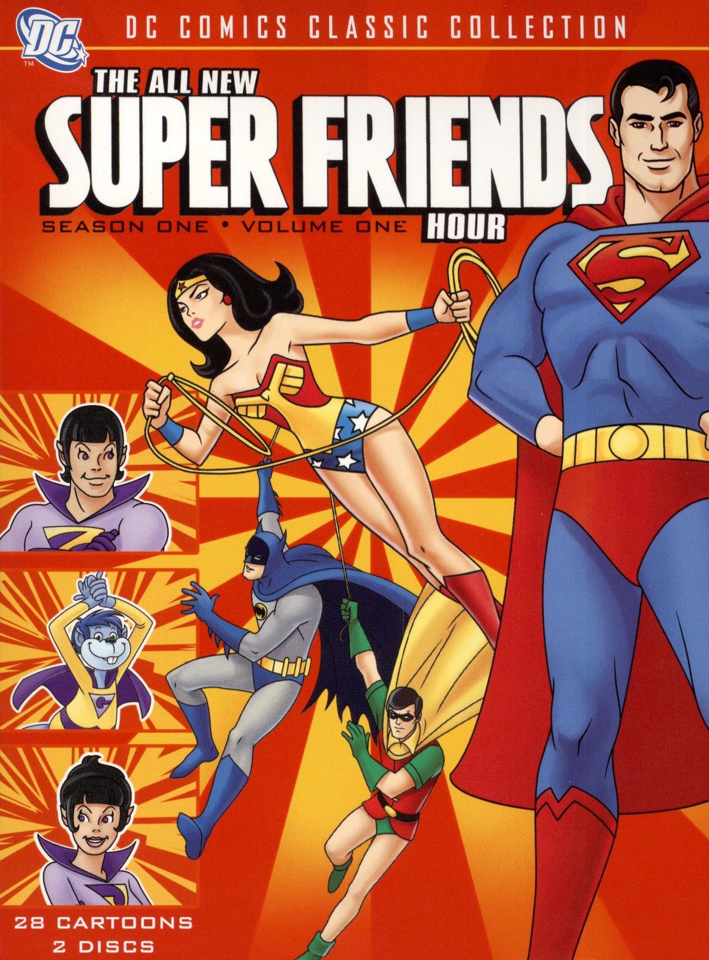 The All-New Super Friends Hour: Season One, Vol. 1 [2 Discs]