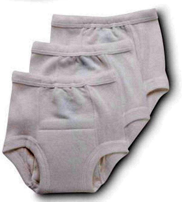 Gerber Childrenswear 3 Pack Training Pant White, 24 Months